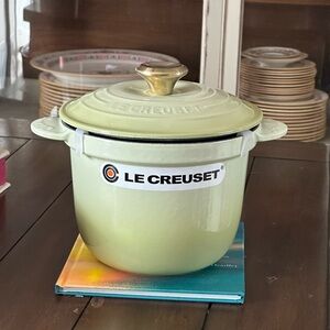 Le Creuset 18cm rice pot in wasabi